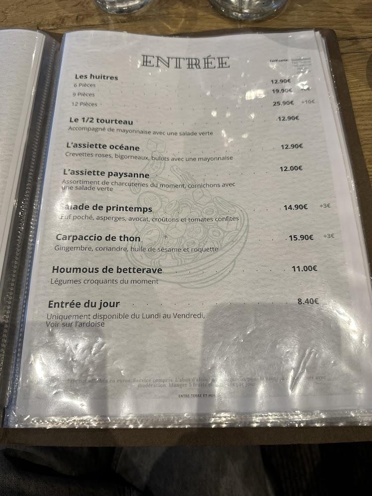 ENTRE TERRE AND MER - Menu Image 3